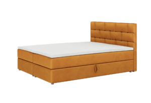 Expedo Čalouněná postel boxspring BETANIA + vrchní matrace
