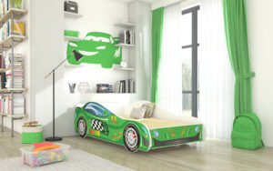 ArtAdrk Dětská auto postel SPEED | 70 x 140 cm
