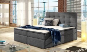 Artelta Manželská postel INEZ Boxspring | 180 x 200 cm Barva: Sawana 05