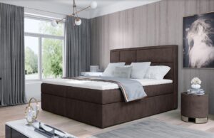 Artelta Manželská postel MERON Boxspring | 140 x 200 cm Barva: Dora 28