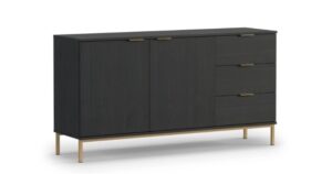 ArtGiB Komoda PULA PL-01 | černá K2D3SZ