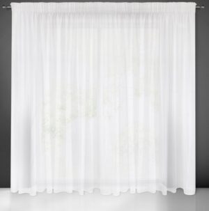 ArtFir Záclona ESEL P | bílá 400 x 250 cm