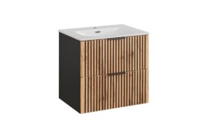 ArtCom Koupelnová skříňka s umyvadlem XILO U60/2 | 60 cm