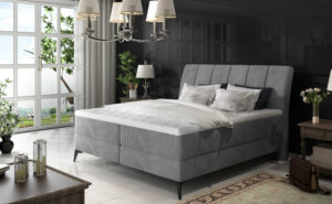 Artelta Manželská postel ADERITO Boxspring | 140 x 200 cm Barva: Jasmine 90 / Jasmine 90