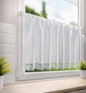 ArtFir Záclona CLARIE P | bílá 150 x 60 cm