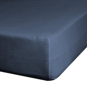 ArtFir Jednolůžková prostěradlo JERSEY D91 | tmavě modrá 120 x 200 cm