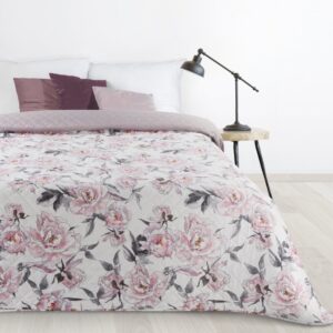 ArtFir PŘIPÝRKA NA POSTEL NA POSTEL D91 FLOWER 07 170 x 210 cm BÍLÝ