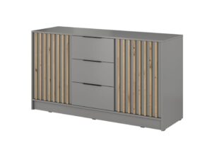 ArtPS Komoda KELLY 3D | šedá