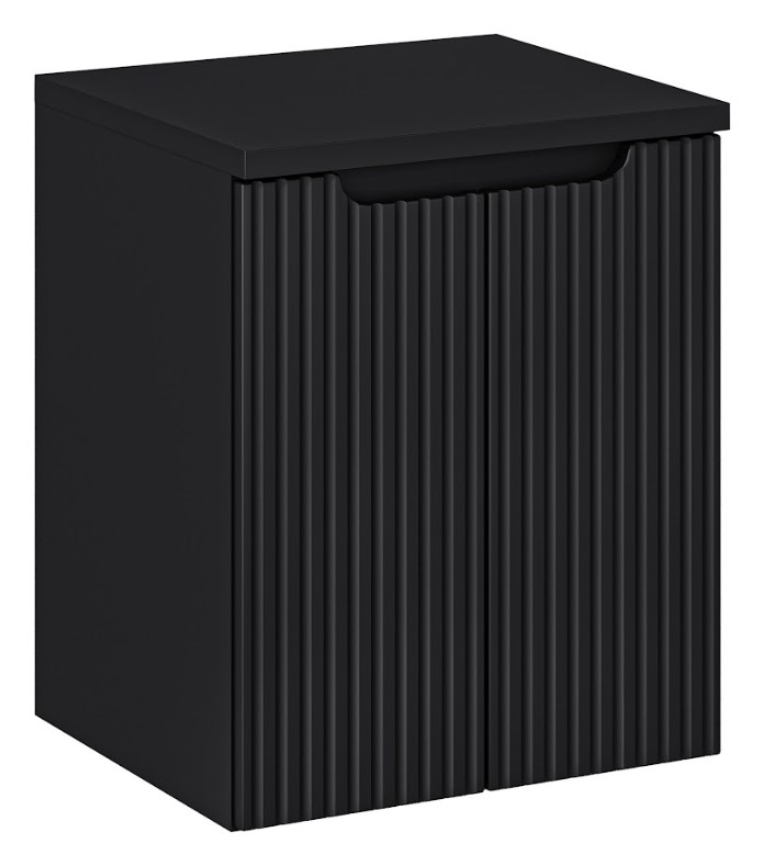 ArtCom Koupelnová skříňka s deskou NOVA Black D50/4 | 50 cm