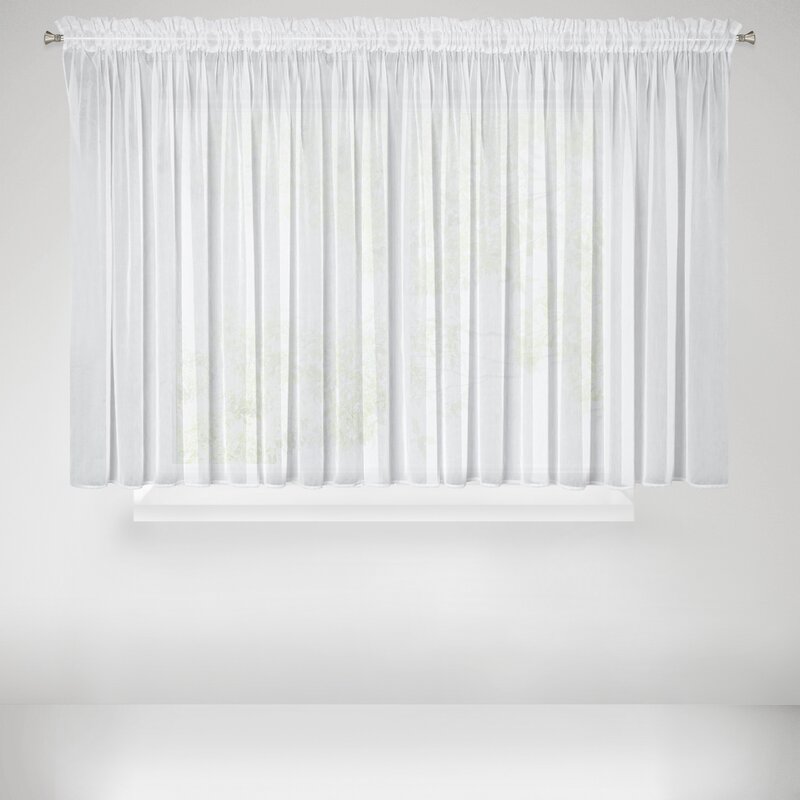 ArtFir Záclona ADEN P | bílá 400 x 145 cm