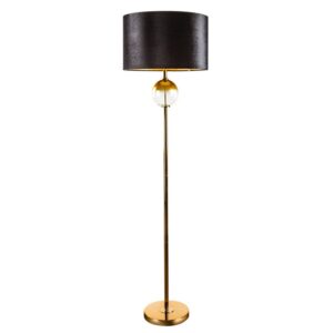 ArtFir Stojící lampa KAJA 02 | černá 43 x 157 cm