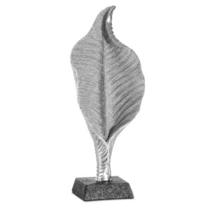 ArtFir Dekorace ELDO 07 | stříbrná 14 x 8 x 34 cm