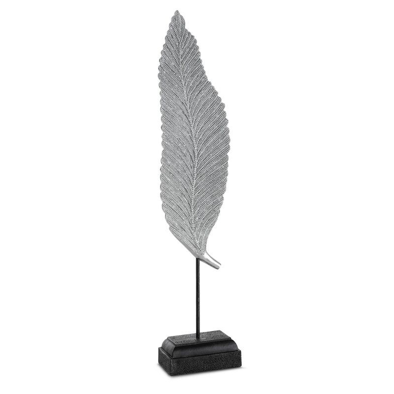 ArtFir Dekorace ELDO 08 | stříbrná 12 x 8 x 55 cm