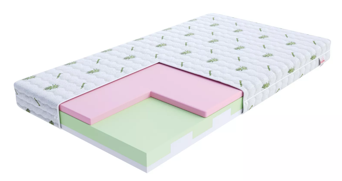 FDM Pěnová matrace MILETO Aloe | 70 x 140 cm
