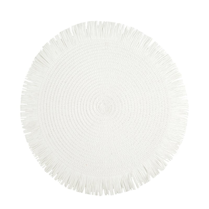 ArtFir Prostírání BOHO 1 | bílá 38 cm