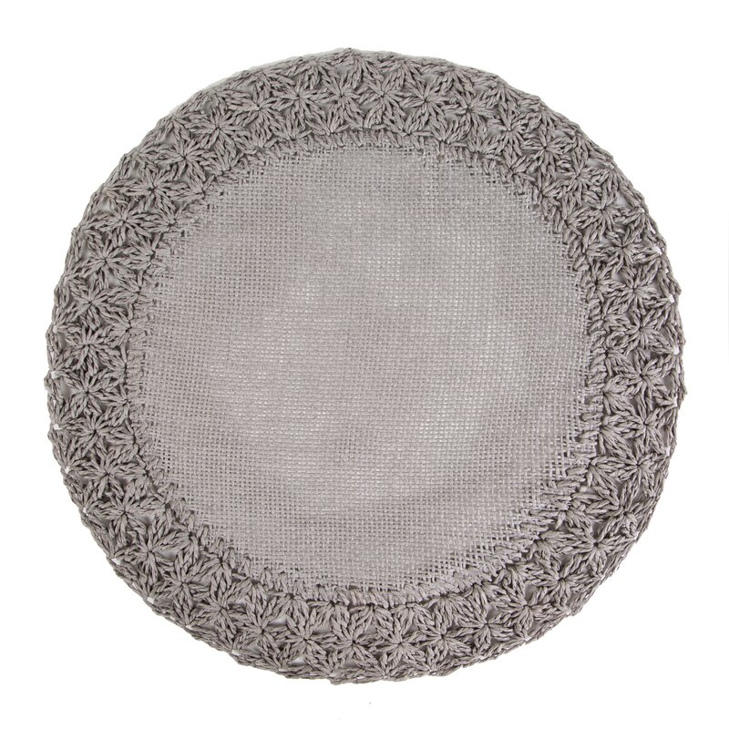 ArtFir Prostírání BOHO 11 | šedá 38 cm