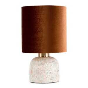 ArtFir Stolní lampa STELA 02 | cihlová 23 x 38 cm