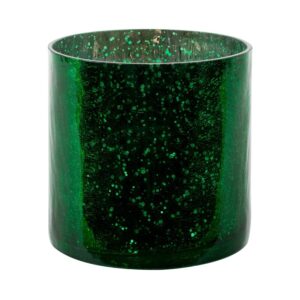 ArtFir Skleněný obal na květináč VERRE 3 | zelená 15 cm
