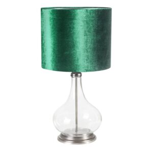 ArtFir Stolní lampa KIM 01 | tmavě zelená 32 x 61 cm