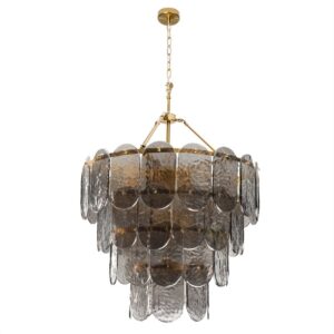 ArtFir Závěsná lampa DAKOTA 02 | zlatá 67 x 100 cm