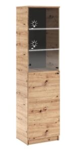 ArtAdrk Vitrína EVI 07 | s LED osvětlením
