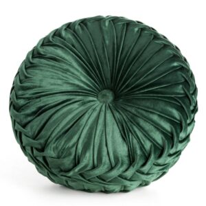 ArtFir Polštář VELVET 95 | tmavě zelená 40 cm