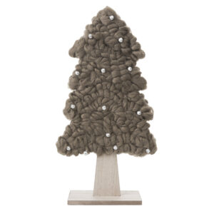ArtFir Vánoční dekorace STROMEK 88C | hnědá 40 cm
