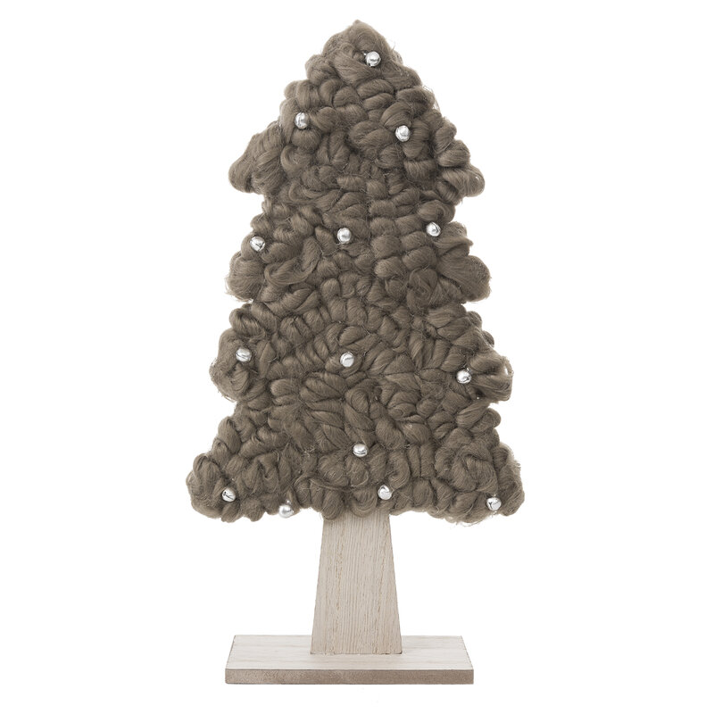 ArtFir Vánoční dekorace STROMEK 88C | hnědá 40 cm