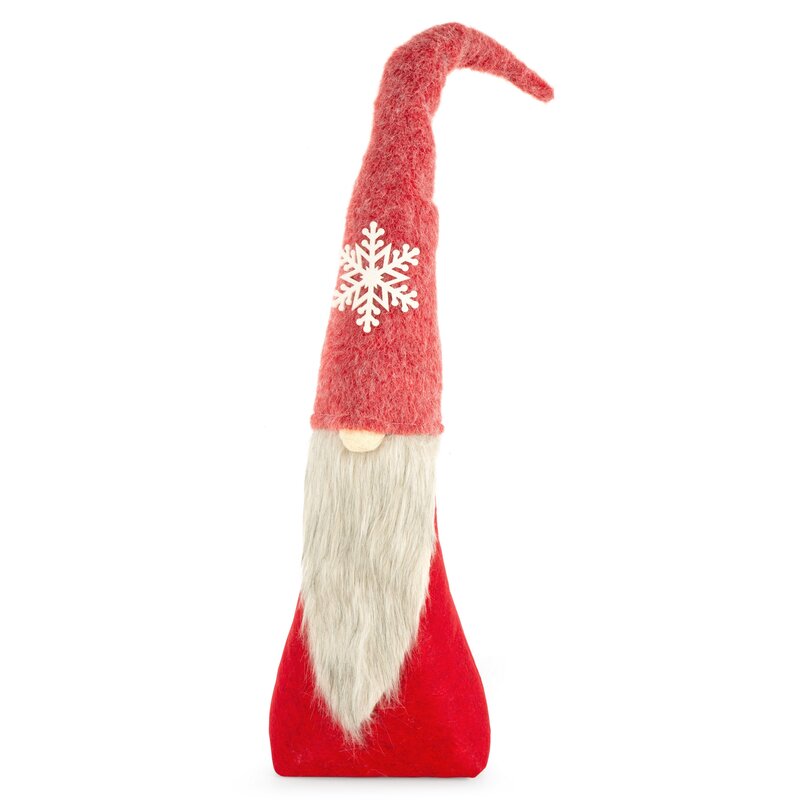 ArtFir Vánoční skřítek DOLL 121A | červená 12 x 21 x 87 cm