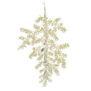 ArtFir Vánoční dekorace 88 | šampaň 10 x 25 cm