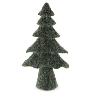 ArtFir Vánoční dekorace STROMEK 163A | tmavě zelená 24 x 12 x 43 cm