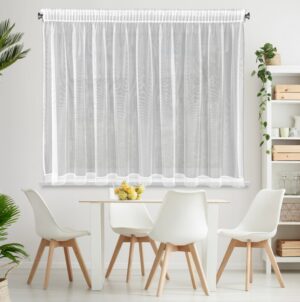 ArtFir Záclona NEL P | bílá 300 x 145 cm