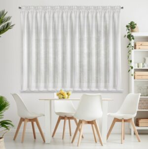 ArtFir Záclona SIBEL P | bílá 300 x 150 cm