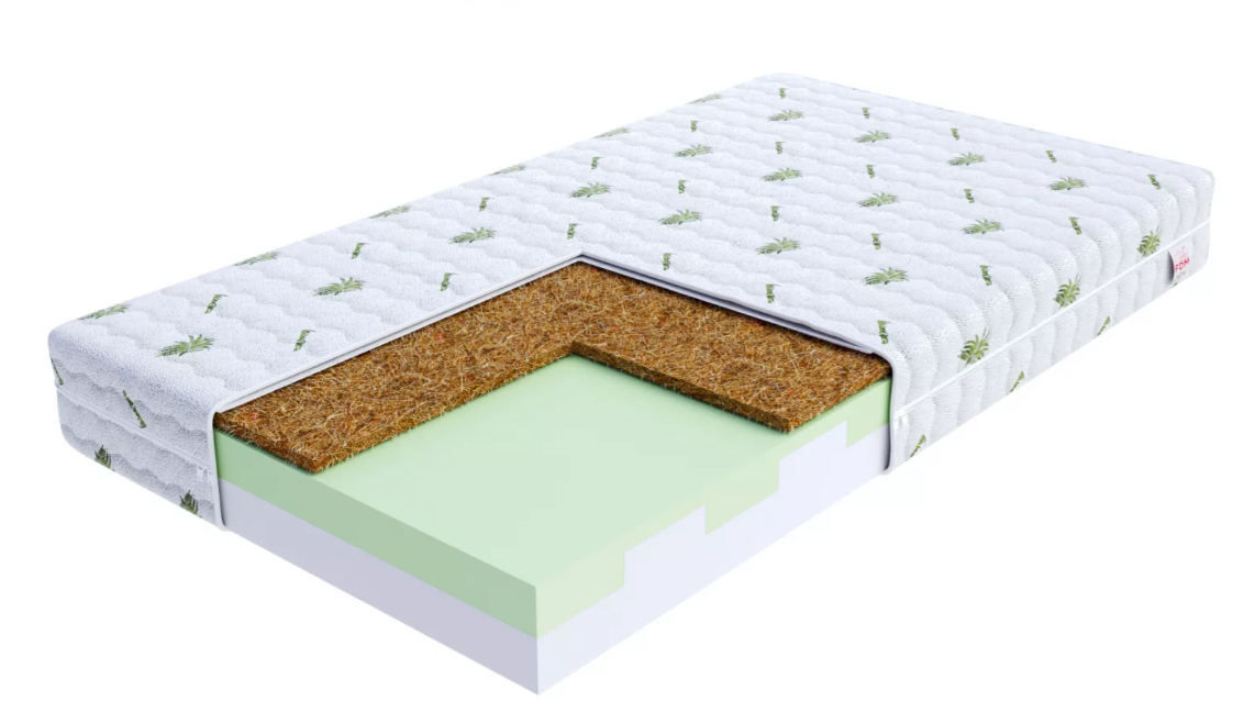FDM Pěnová matrace TERAMO 4KIDS Aloe | 80 x 190 cm