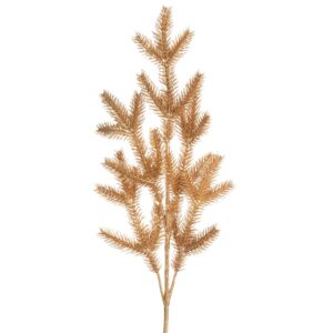 ArtFir Vánoční větvička 236 | zlatá 15 x 50 cm