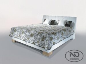 New Design Manželská postel CASSA 160 ND3 | 160 x 200 cm Varianta: s roštem / ND3 bez matrace