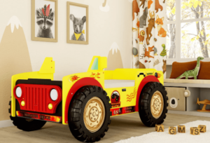 Artplast Dětská postel MONSTER TRUCK | 90 x 190 cm