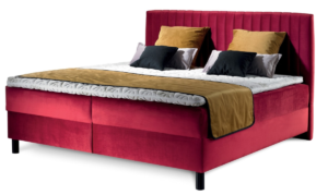 New Design Manželská postel RETO 160 x 200 cm | s topperem Extra