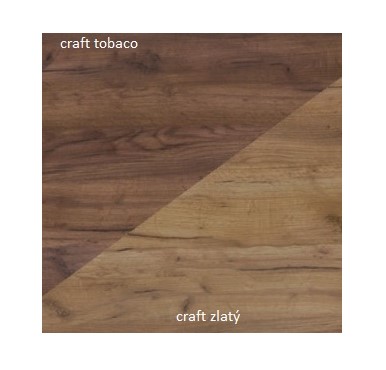 ArtCross Předsíňová stěna GRAND Barva: Craft tobaco / craft zlatý