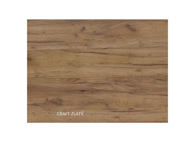 ArtCross Předsíňová stěna PRINCE 1 Barva: craft zlatý
