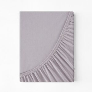 ArtFir Dvoulůžková prostěradlo JERSEY 3 | světle šedá 160 x 200