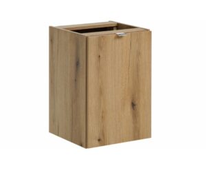 ArtCom Závěsná skříňka do koupelny NOVA Oak 81-40-1DK | s košem 40 cm