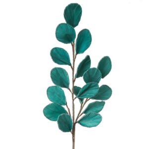 ArtFir Umělý květ FLORE 733 | tyrkysová 100 cm