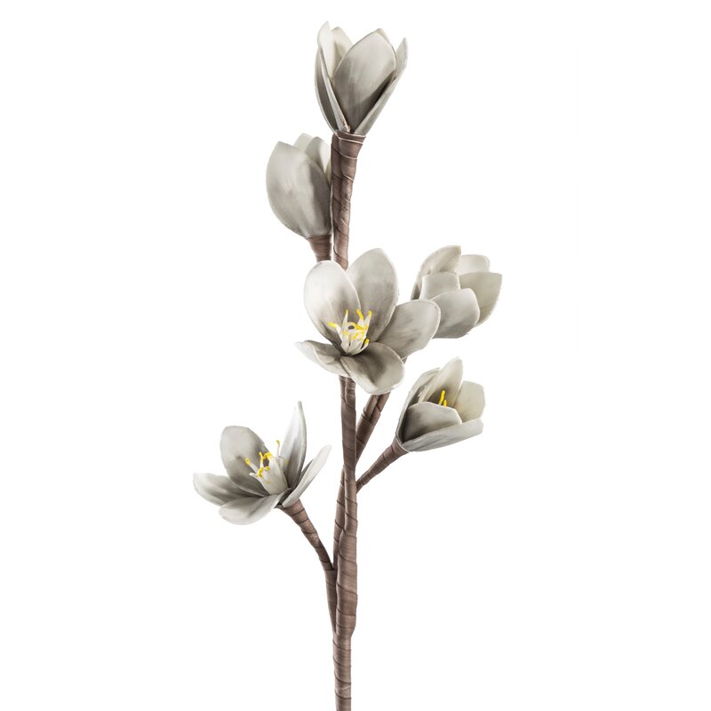 ArtFir Umělý květ FLORE 519 | stříbrná 10 x 68 cm