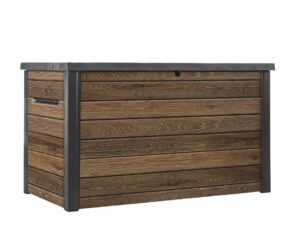 KETER Zahradní úložný box DECO DASHBOARD STORAGE 870L | ořech