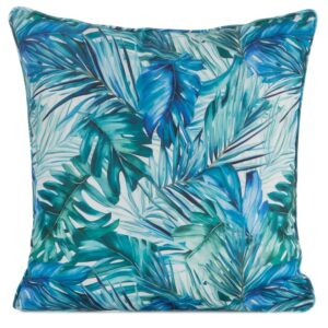 ArtFir Povlak na polštář GARDEN 6 | modrá/tyrkysová 45 x 45 cm