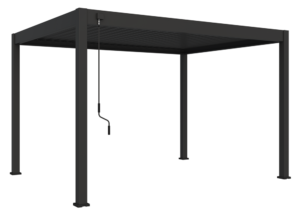 ArtRoja Bioklimatická hliníková pergola INTRO NEO volně stojící | antracit 3 x 4 m