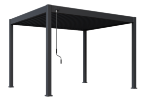 ArtRoja Bioklimatická hliníková pergola INTRO NEO volně stojící | antracit 3