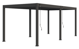ArtRoja Bioklimatická hliníková pergola INTRO PLUS volně stojící | antracit 6 x 3 m