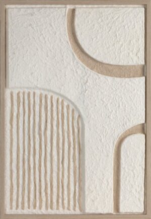 ArtFir Obraz ART 601 | bílá/béžová 40 x 60 cm